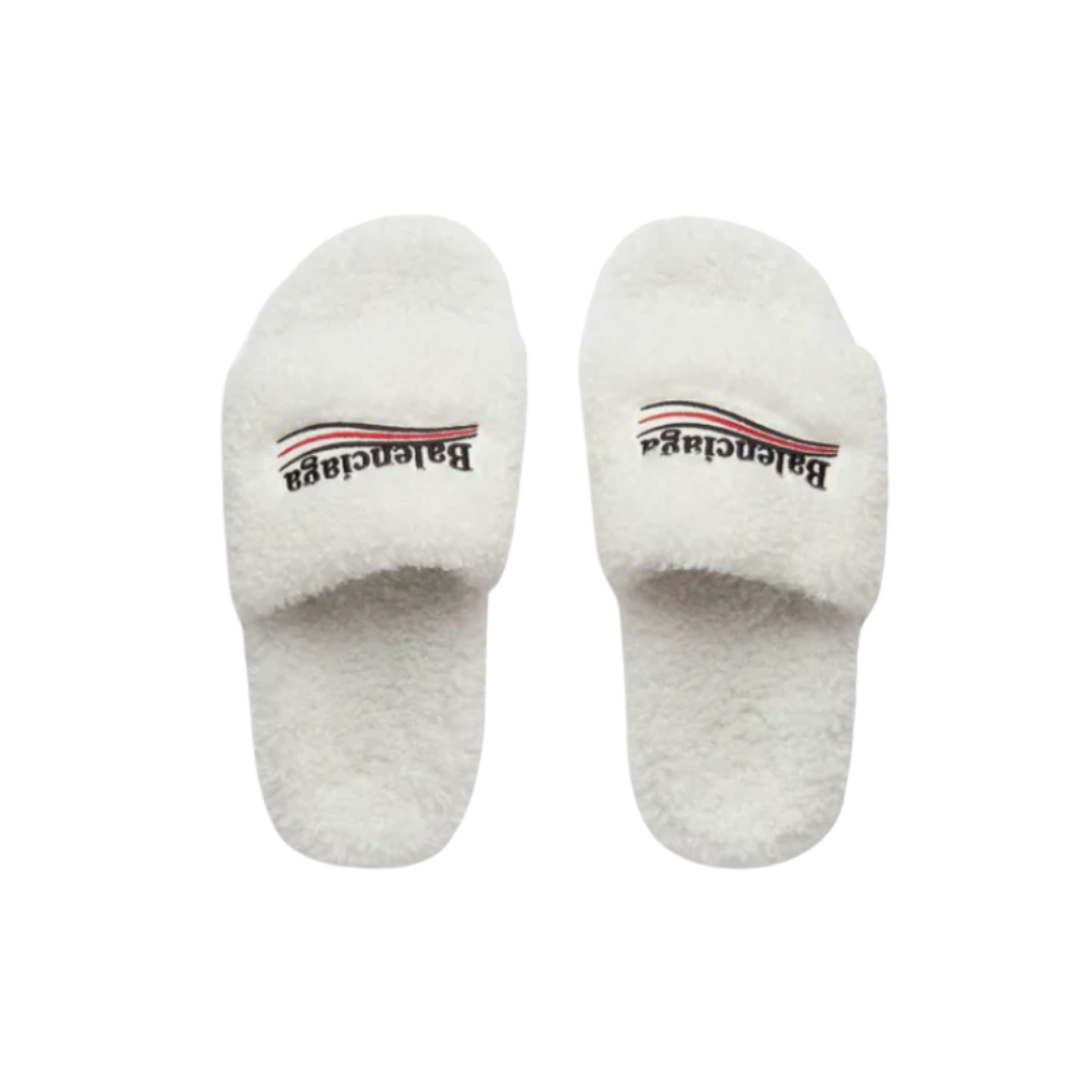 Furry Slide Sandal