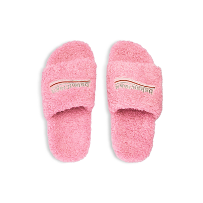 Furry Slide Sandal
